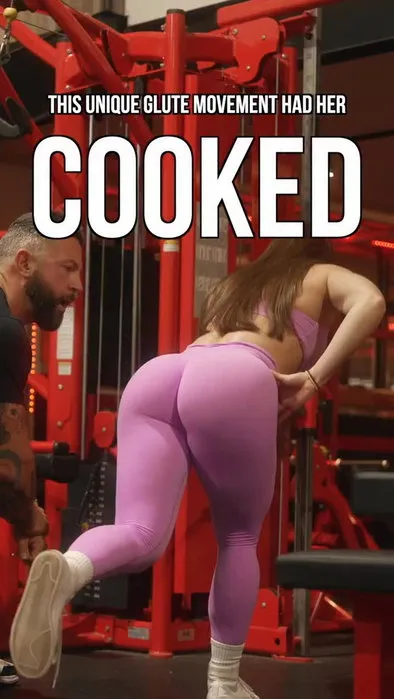 Truly unique biomechanics for a truly unique glute stimulus. Most glute exercises force a choice: load the stretch