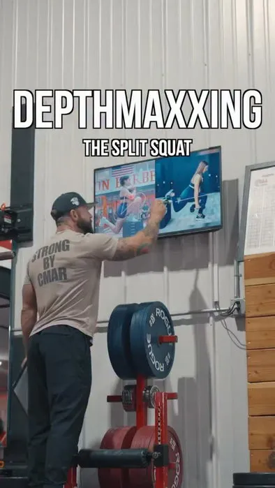 This isn’t a deficit. This is full ROM. The problem is what YOU thought full ROM was. A standard Split Squat ends when